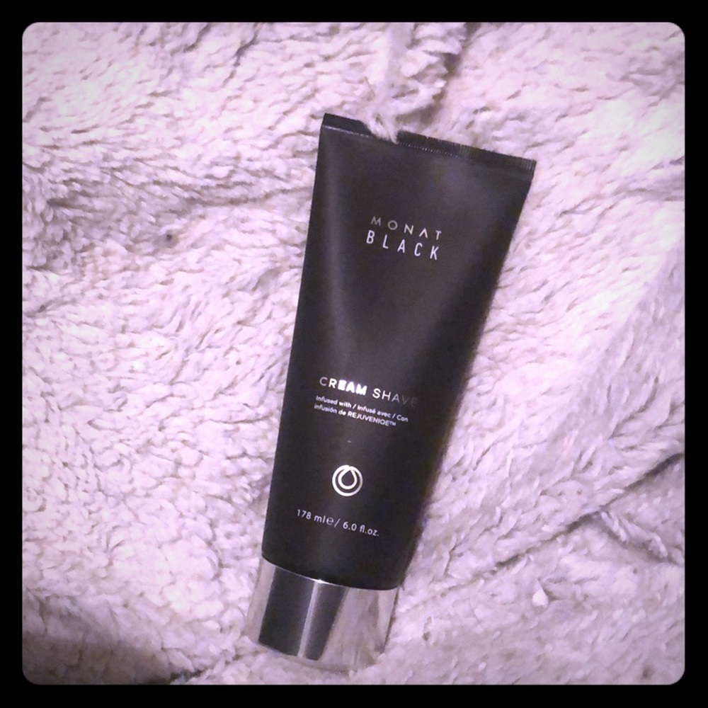 MONAT Black Cream Shave - BRAND NEW - UNOPENED